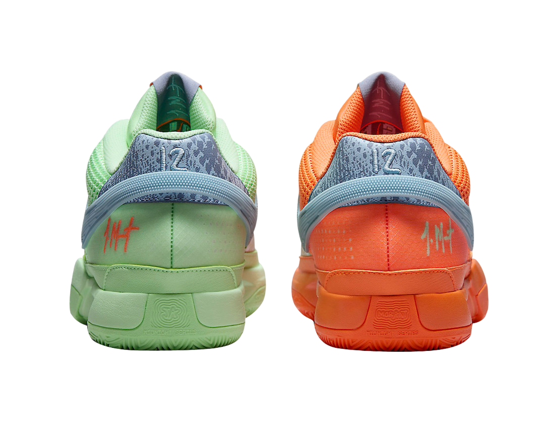 Nike Ja 1 Bright Mandarin Vapor Green - Image 5