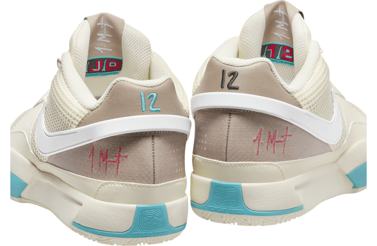 Nike Ja 1 Vacation Coconut Milk / Khaki - Image 10