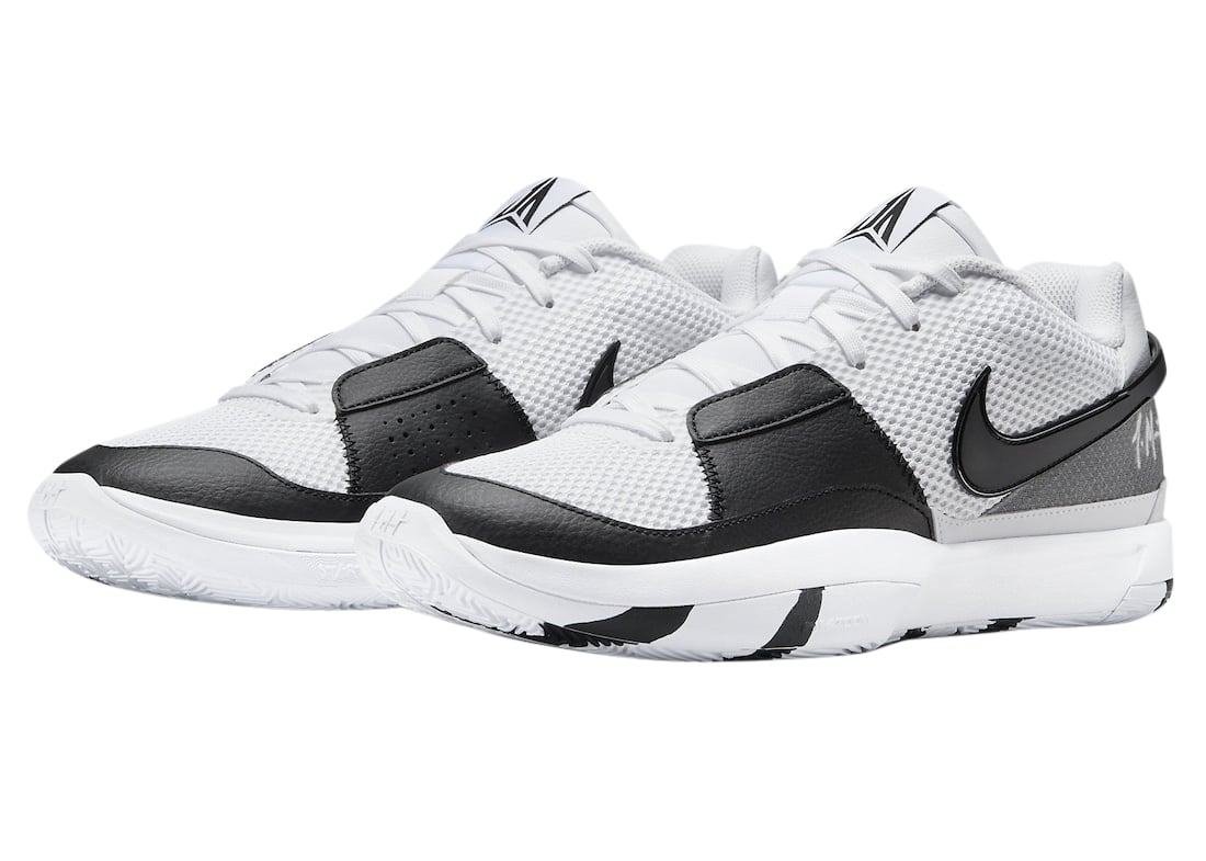 Nike Ja 1 White Black - Image 2