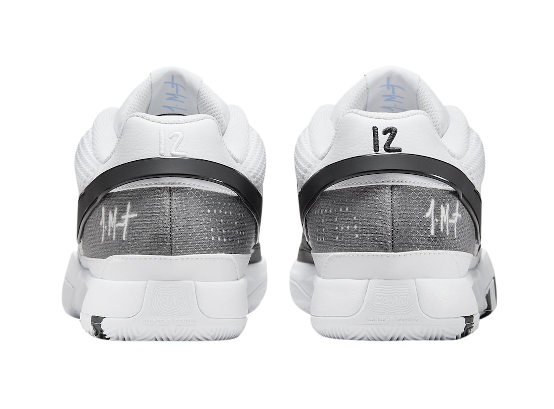 Nike Ja 1 White Black - Image 5