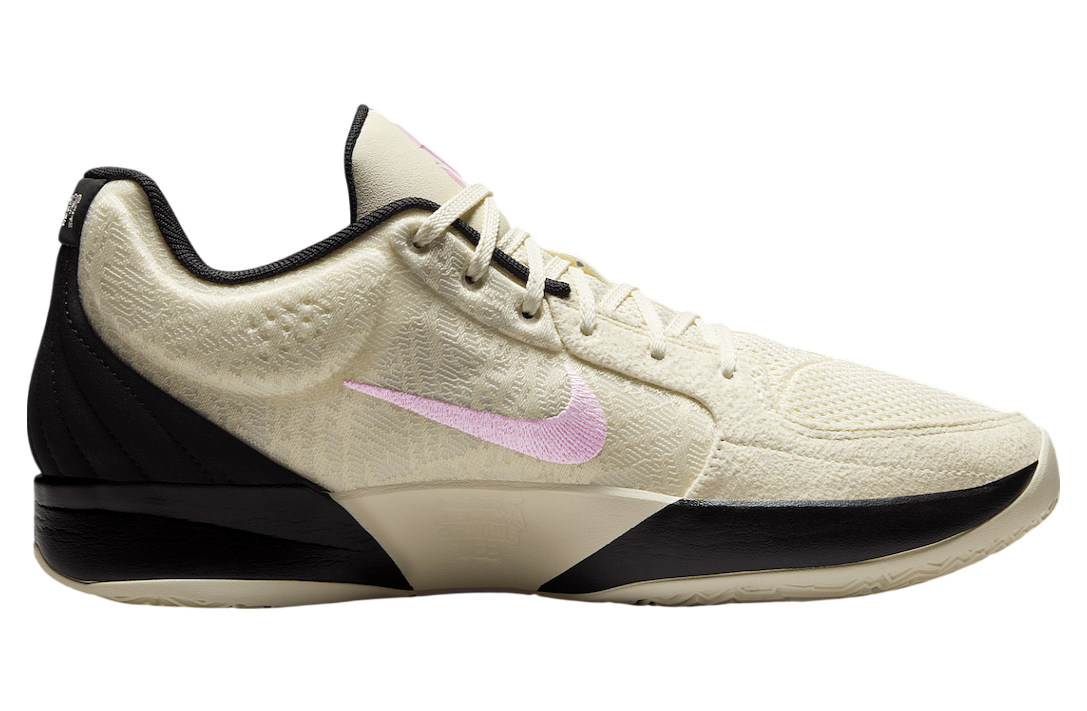 Nike Ja 2 Coconut Milk Coconut Milk / Pink Foam - Image 2