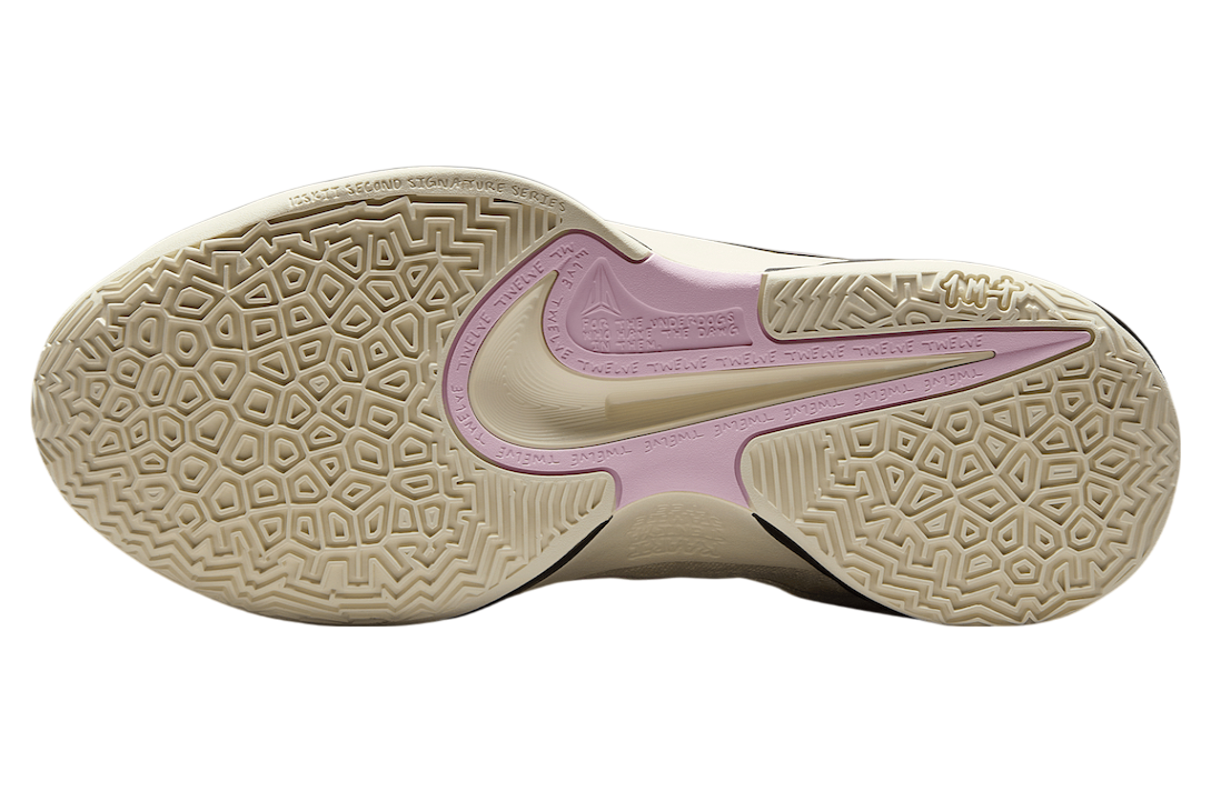Nike Ja 2 Coconut Milk Coconut Milk / Pink Foam - Image 3