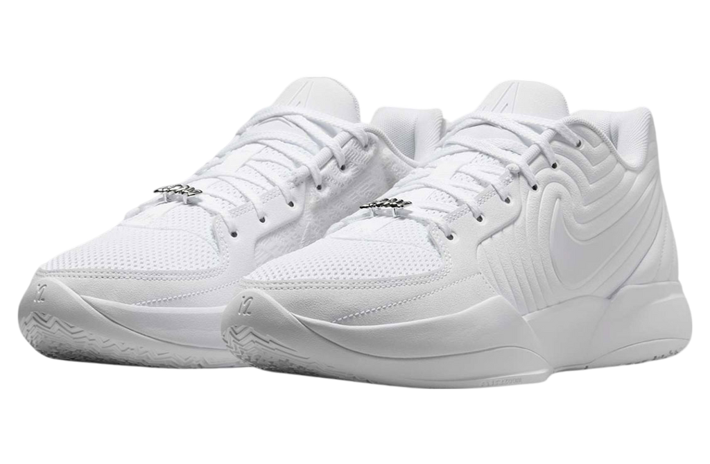 Nike Ja 2 Team Bank Triple White - Image 2