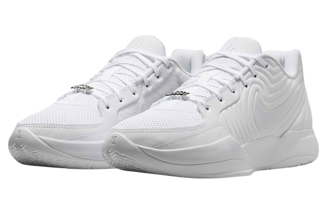 Nike Ja 2 Team Bank Triple White - Image 2