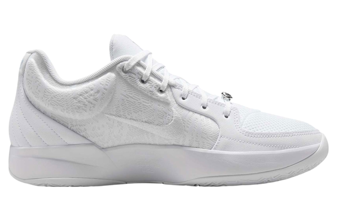 Nike Ja 2 Team Bank Triple White - Image 3