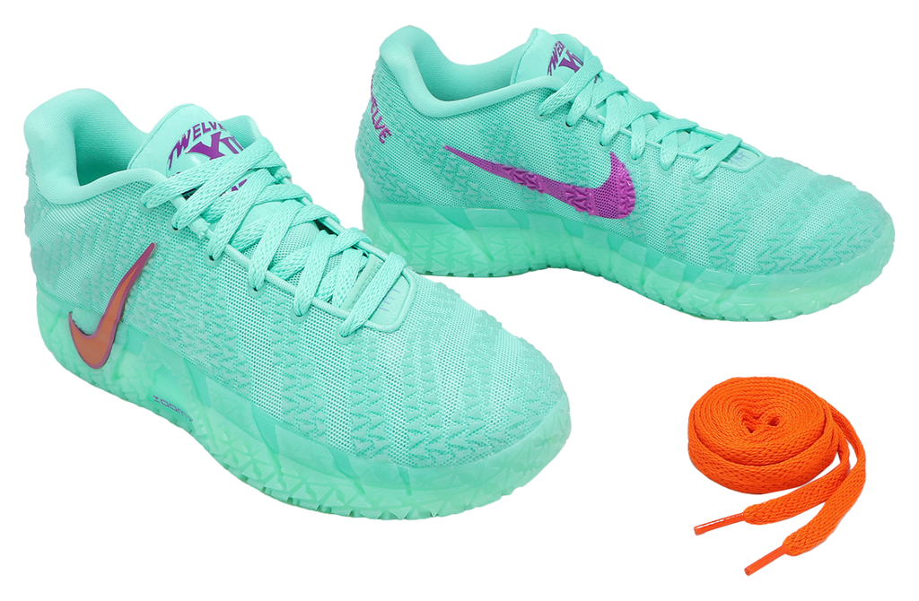 Nike Ja 3 12 Time EP Bleached Turq / Safety Orange - Image 5