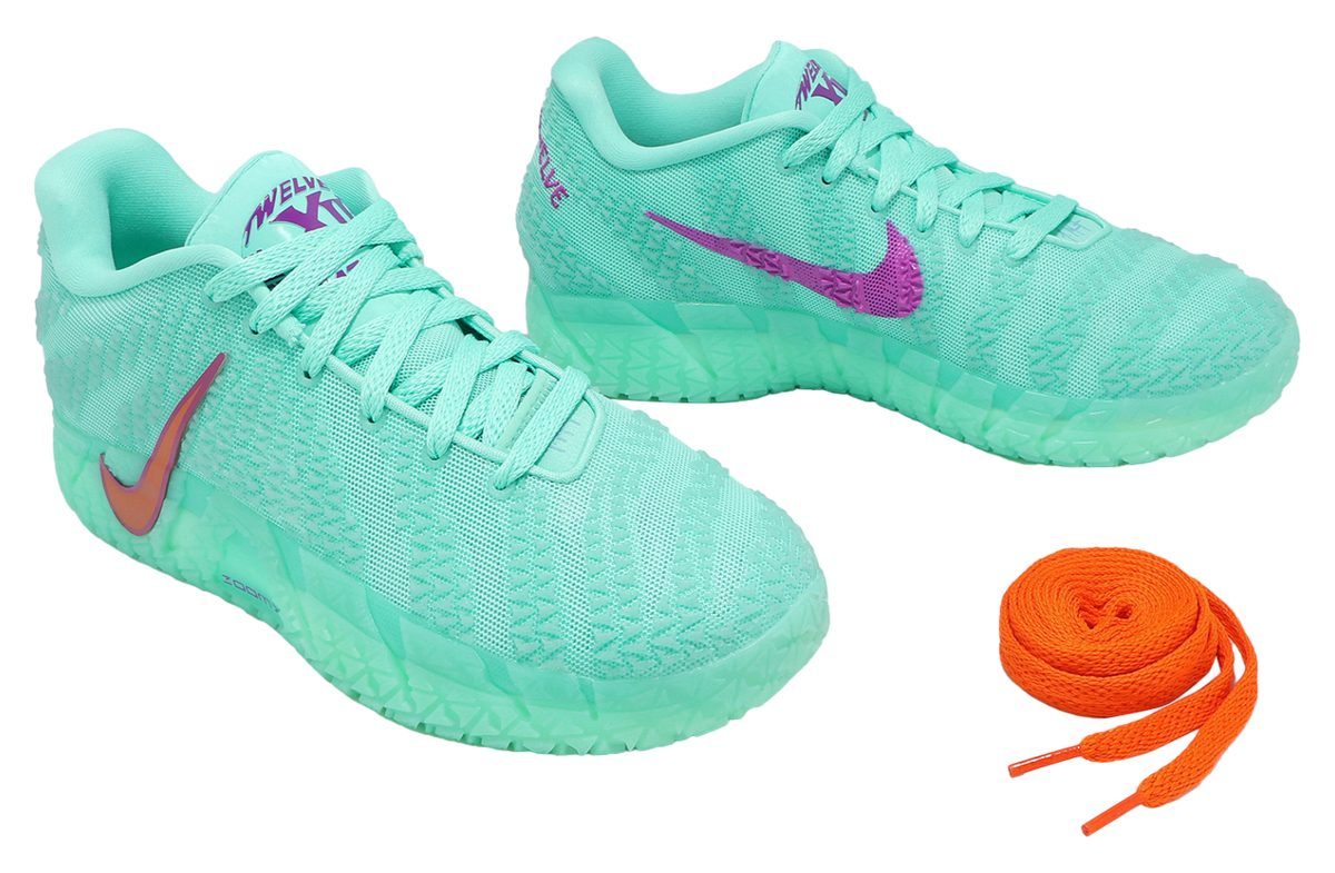 Nike Ja 3 12 Time EP Bleached Turq / Safety Orange - Image 5