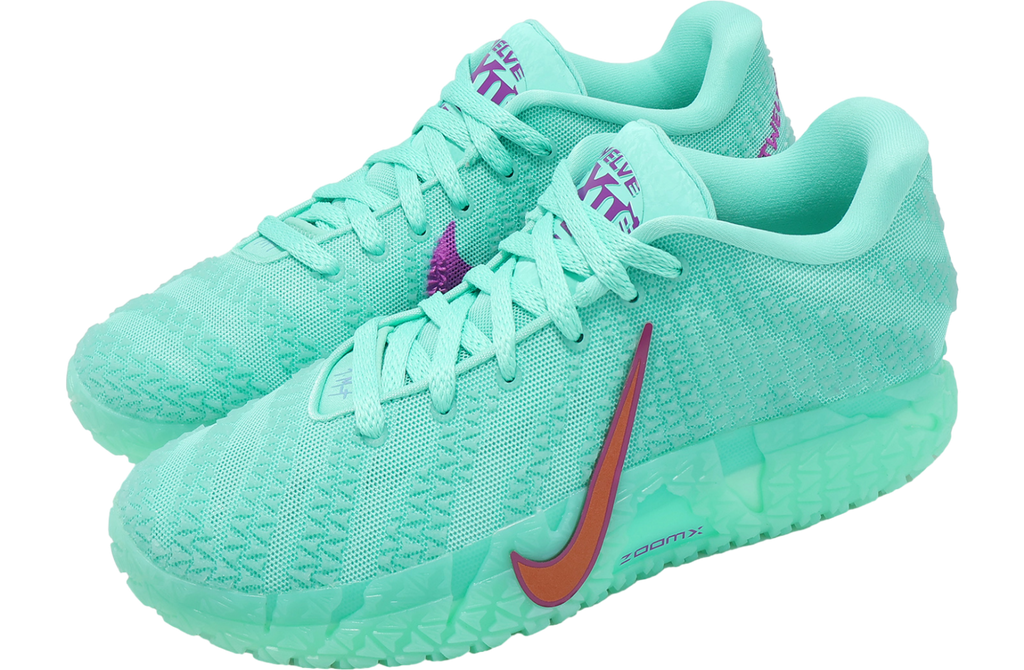 Nike Ja 3 12 Time EP Bleached Turq / Safety Orange - Image 7