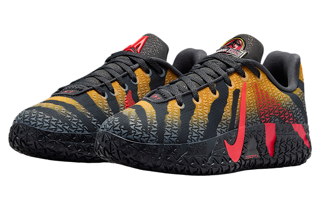 Nike Ja 3 Explorer GS Anthracite / Yellow Ochre - Image 5