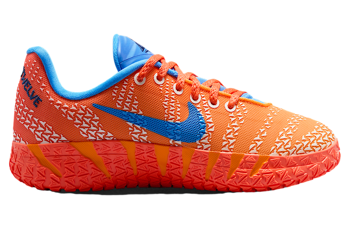Nike Ja 3 GS Blue Crystal / Turf Orange - Image 3