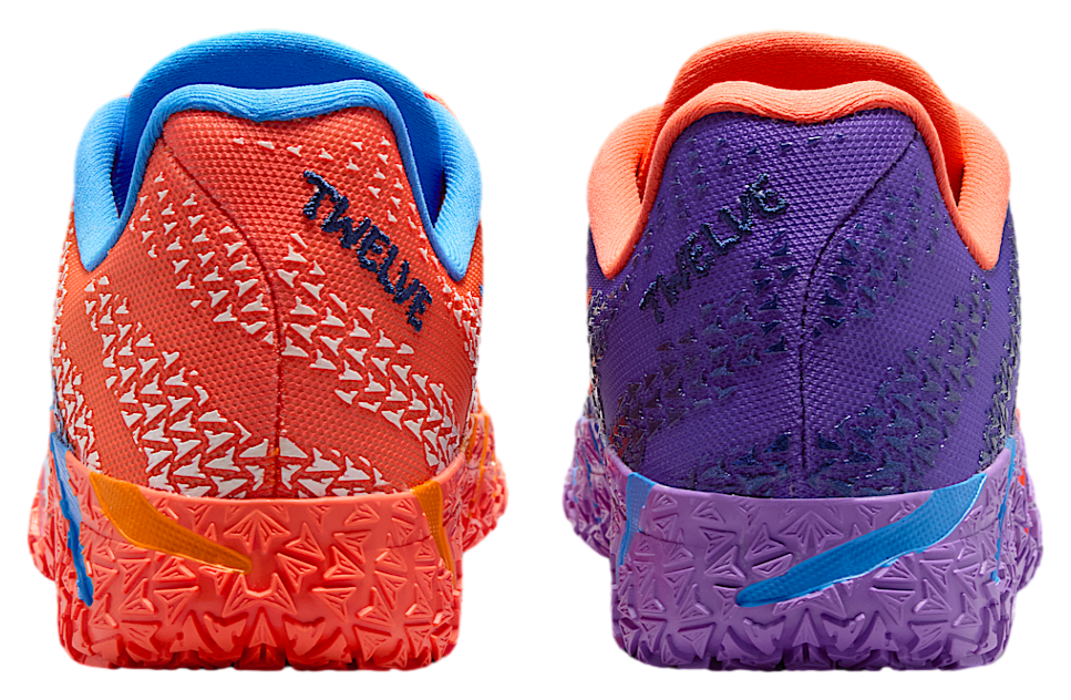 Nike Ja 3 GS Blue Crystal / Turf Orange - Image 6