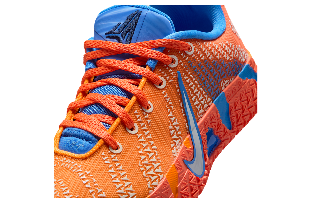 Nike Ja 3 GS Blue Crystal / Turf Orange - Image 7