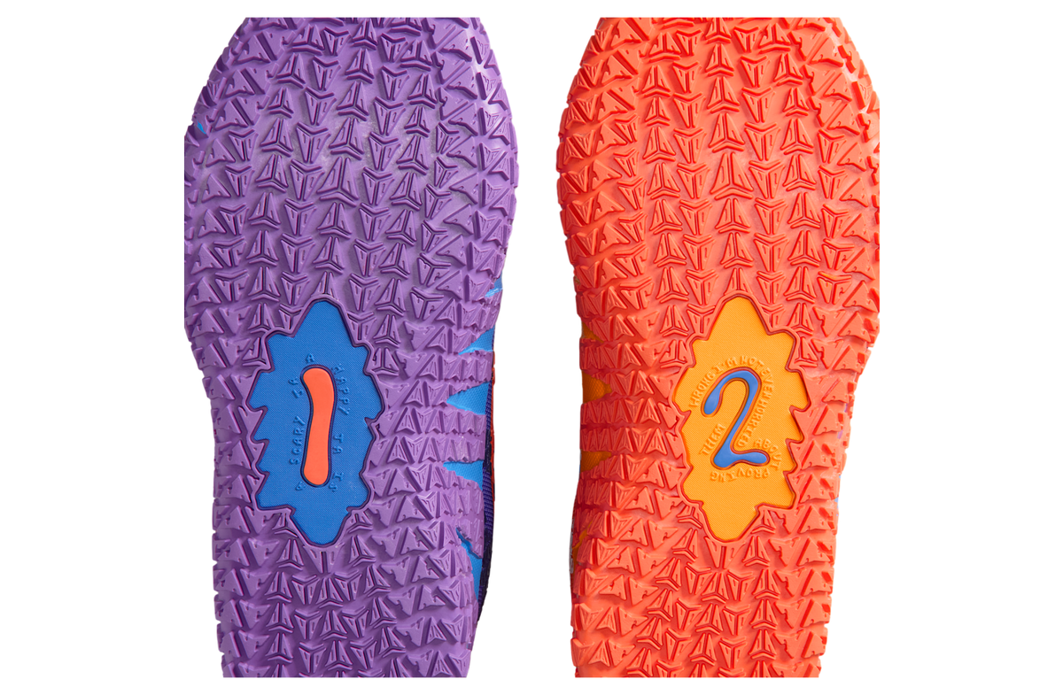 Nike Ja 3 GS Blue Crystal / Turf Orange - Image 9