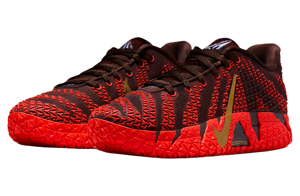 Nike Ja 3 Light Chocolate / Silt Red - Image 5