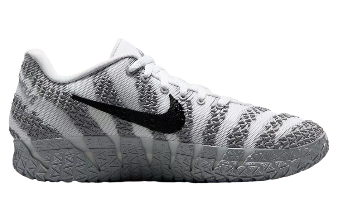 Nike Ja 3 TB White / Wolf Grey - Image 4