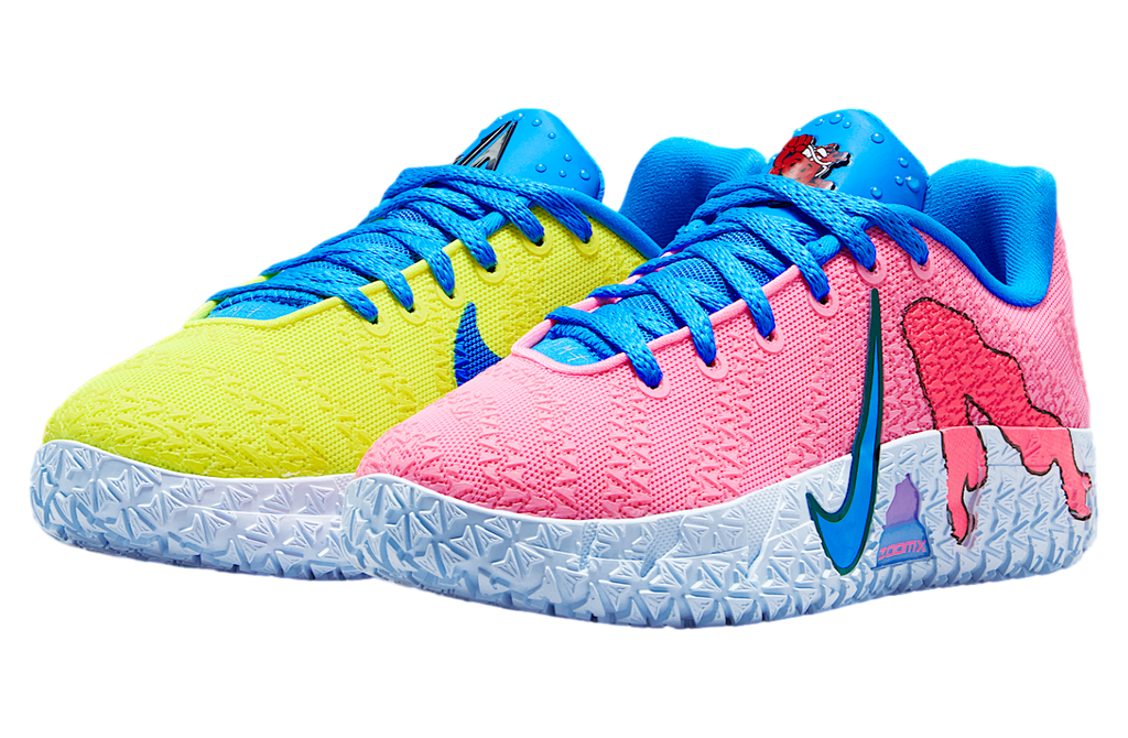 Nike Ja 3 X Kool Aid GS Lemon Venom / Deep Royal Blue - Image 5