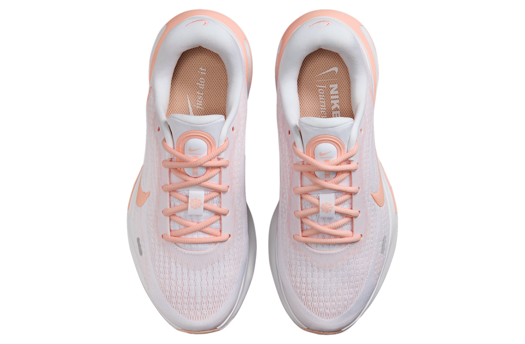 Nike Journey Run WMNS White / Washed Coral - Image 4