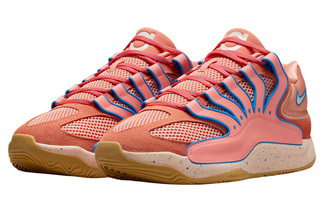 Nike KD 18 Atomic Pink / Light Wild Mango - Image 2