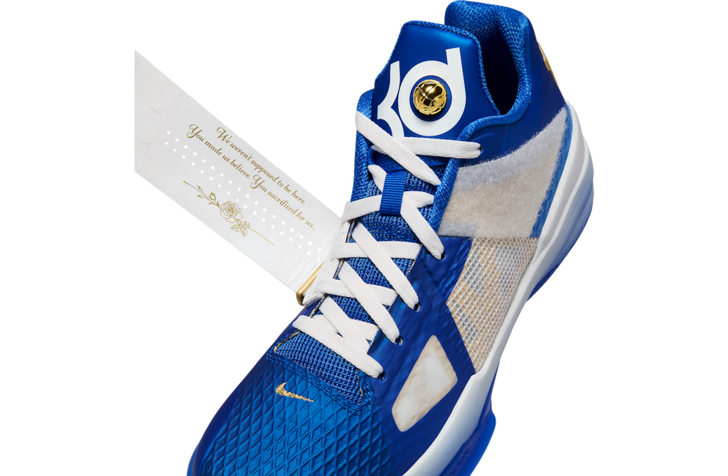 Nike KD 4 Royal White Gold - Image 8