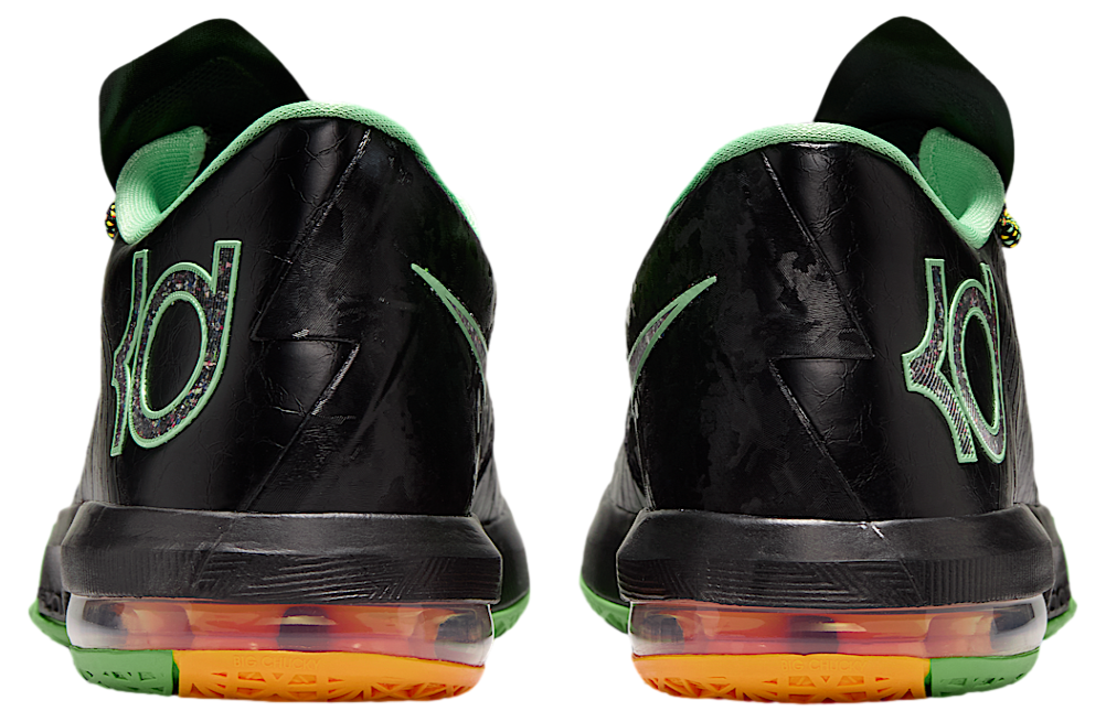 Nike KD 6 Black / Light Lucid Green - Image 6
