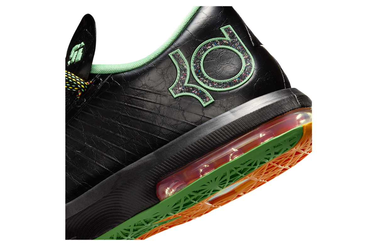 Nike KD 6 Black / Light Lucid Green - Image 8