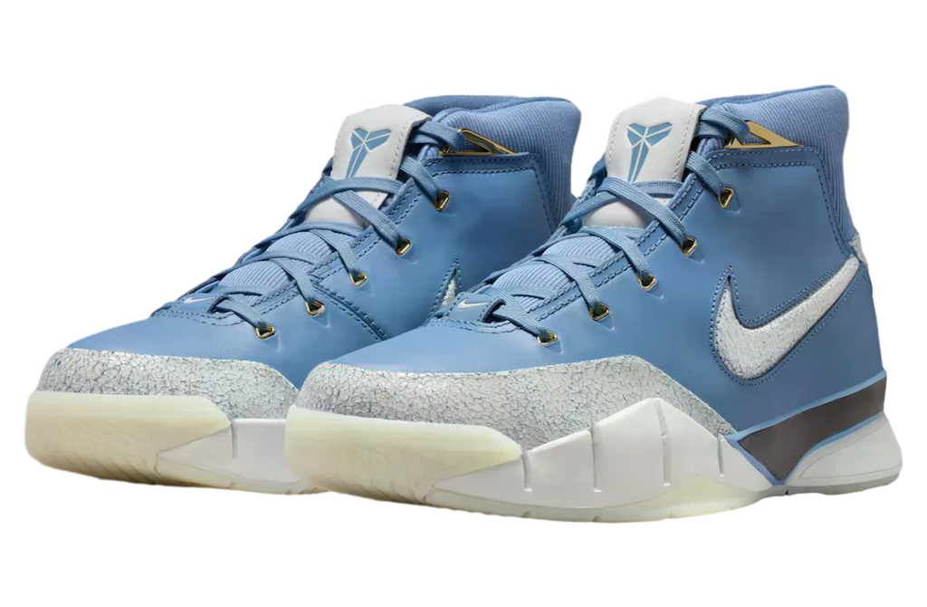 Nike Kobe 1 Protro Work Blue / Metallic Gold - Image 2