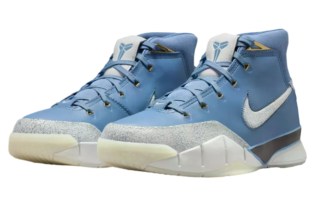 Nike Kobe 1 Protro Work Blue / Metallic Gold - Image 2