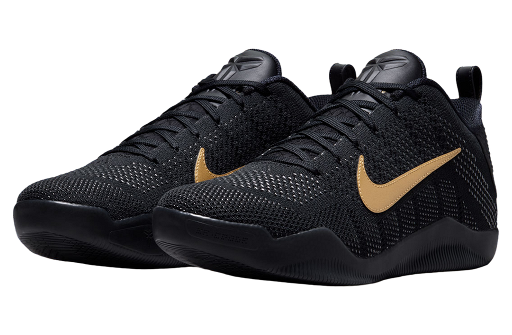 Nike Kobe 11 Elite Protro Black / Metallic Gold - Image 2