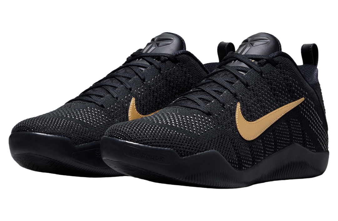 Nike Kobe 11 Elite Protro Black / Metallic Gold - Image 2