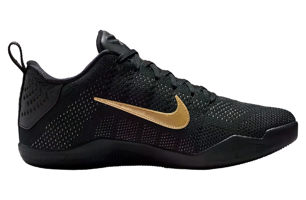 Nike Kobe 11 Elite Protro Black / Metallic Gold - Image 3