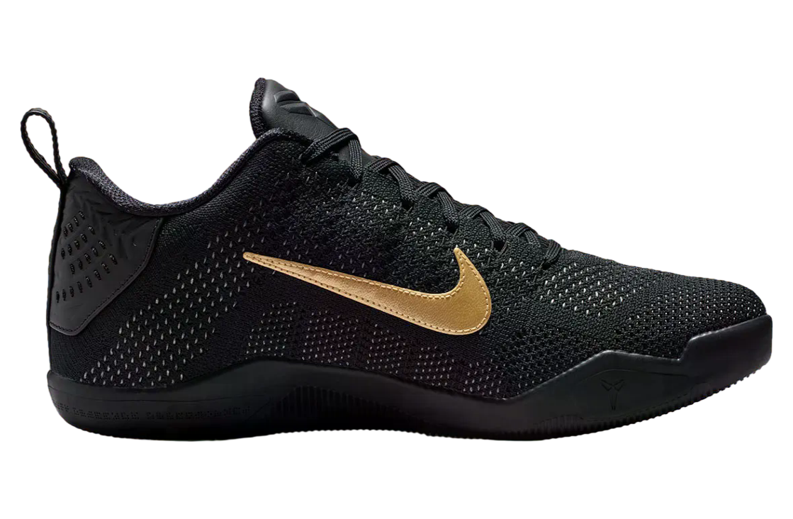 Nike Kobe 11 Elite Protro Black / Metallic Gold - Image 3