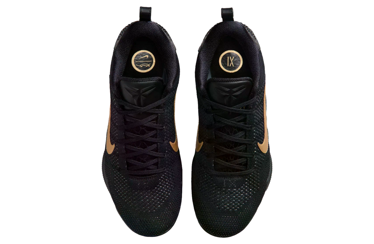 Nike Kobe 11 Elite Protro Black / Metallic Gold - Image 4