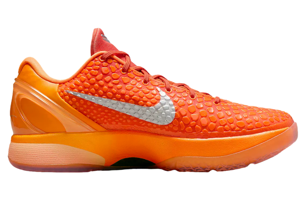 Nike Kobe 6 Protro Total Orange Total Orange / Metallic Silver - Image 3