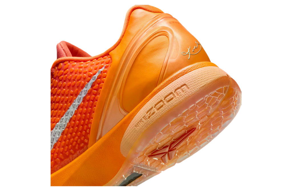 Nike Kobe 6 Protro Total Orange Total Orange / Metallic Silver - Image 8