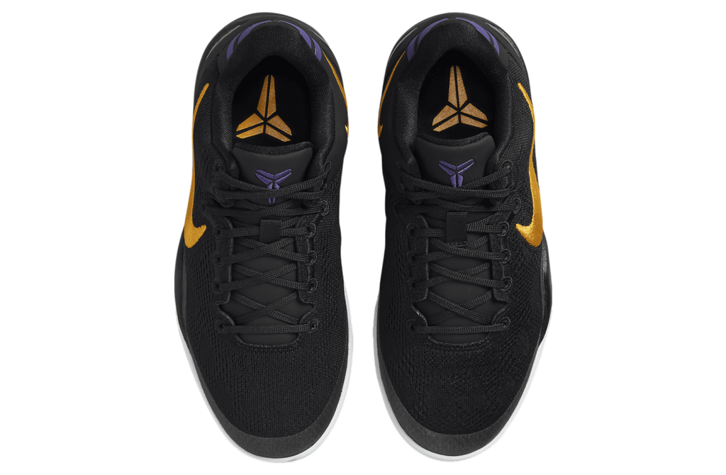 Nike Kobe 8 GS Black / University Gold - Image 4
