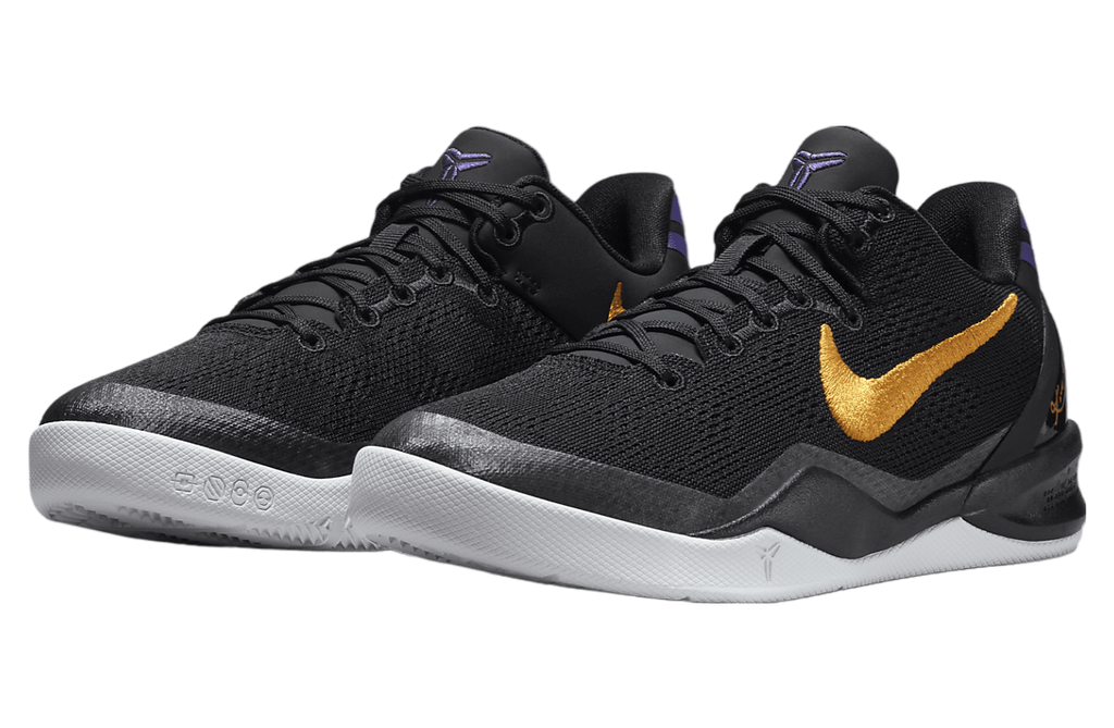 Nike Kobe 8 GS Black / University Gold - Image 5