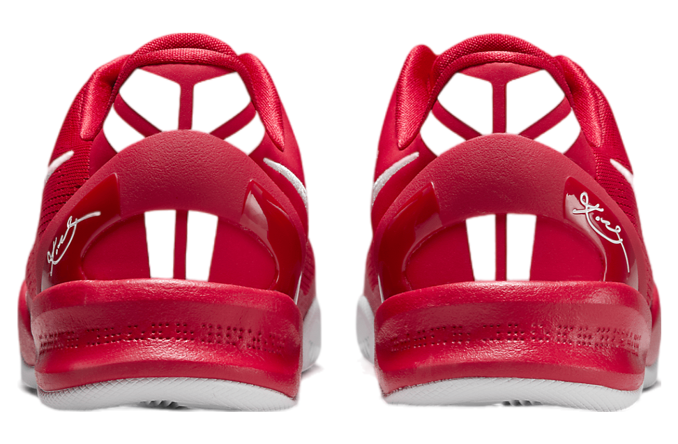 Nike Kobe 8 GS University Red / White - Image 6