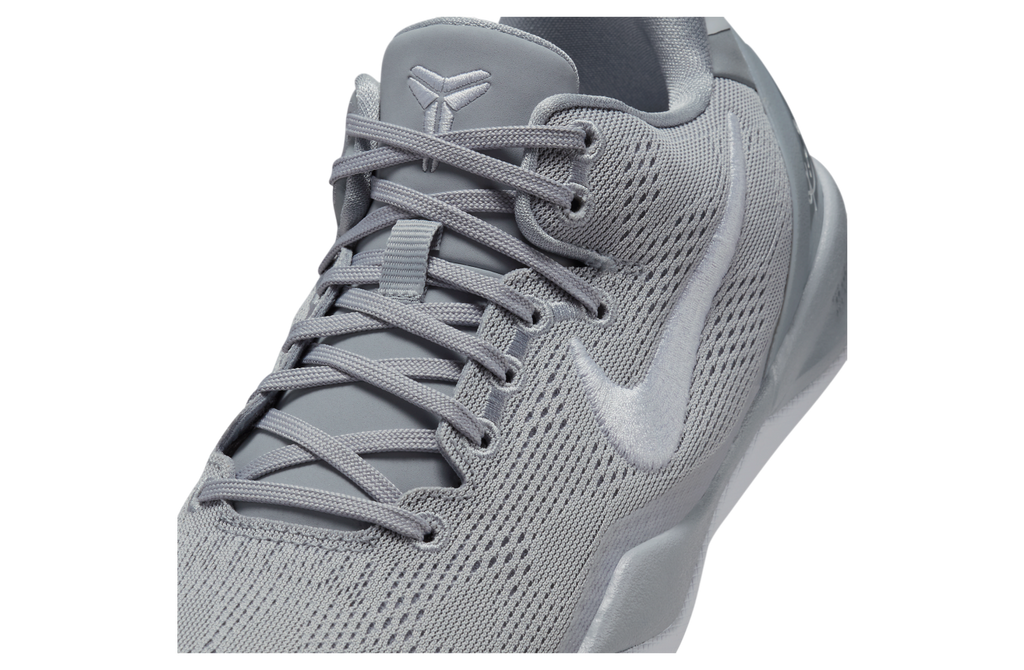 Nike Kobe 8 GS Wolf Grey / White - Image 7