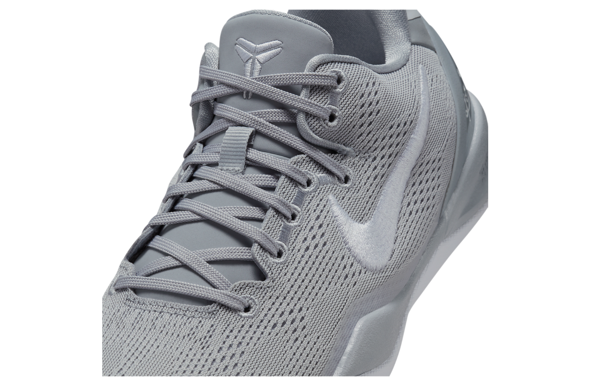 Nike Kobe 8 GS Wolf Grey / White - Image 7