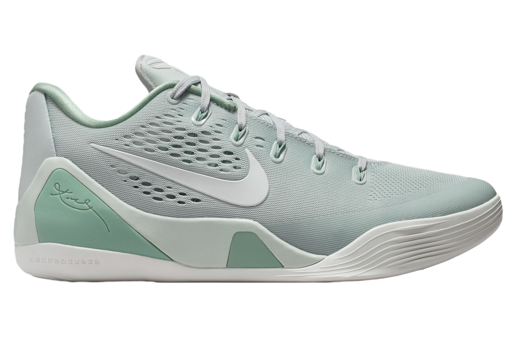 Nike Kobe 9 Elite Low EM Protro Light Silver / Summit White - Image 2