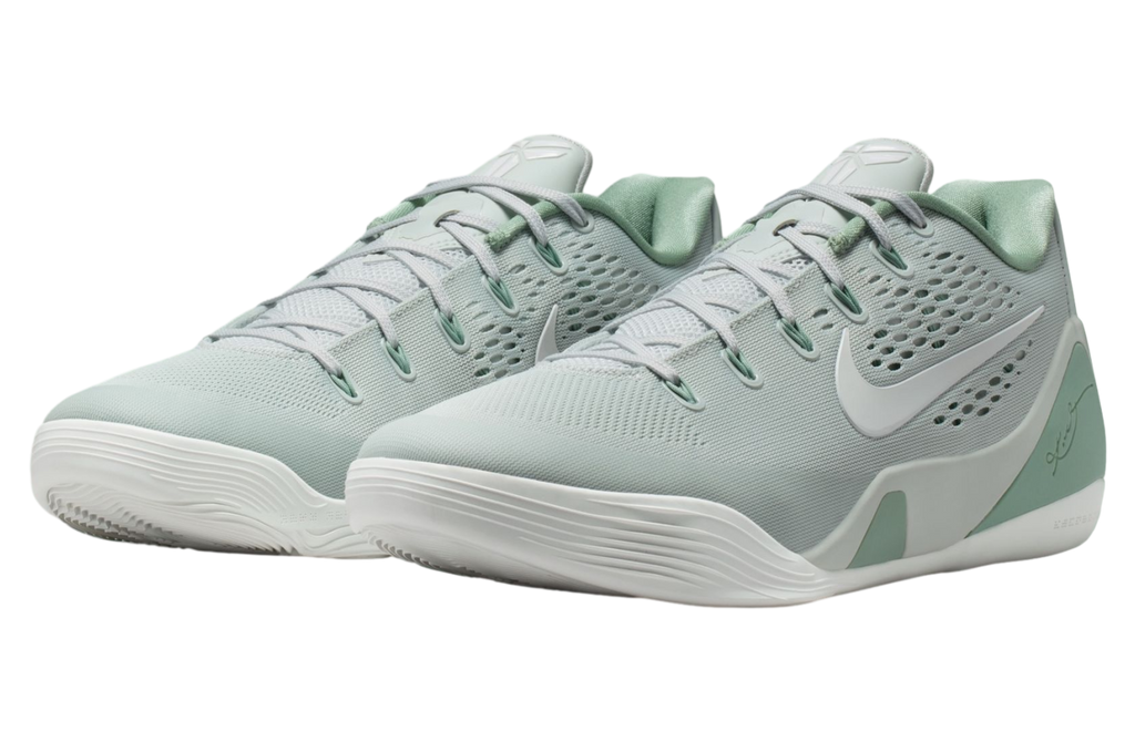 Nike Kobe 9 Elite Low EM Protro Light Silver / Summit White - Image 3