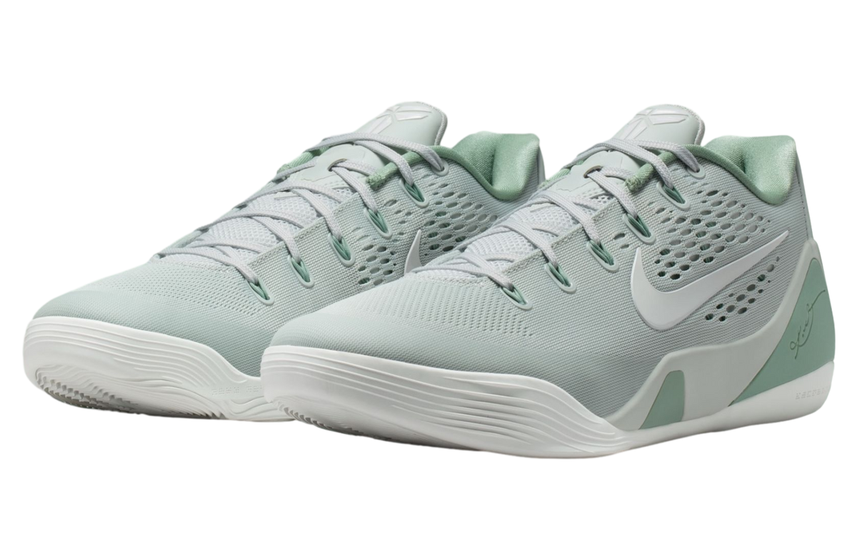 Nike Kobe 9 Elite Low EM Protro Light Silver / Summit White - Image 3