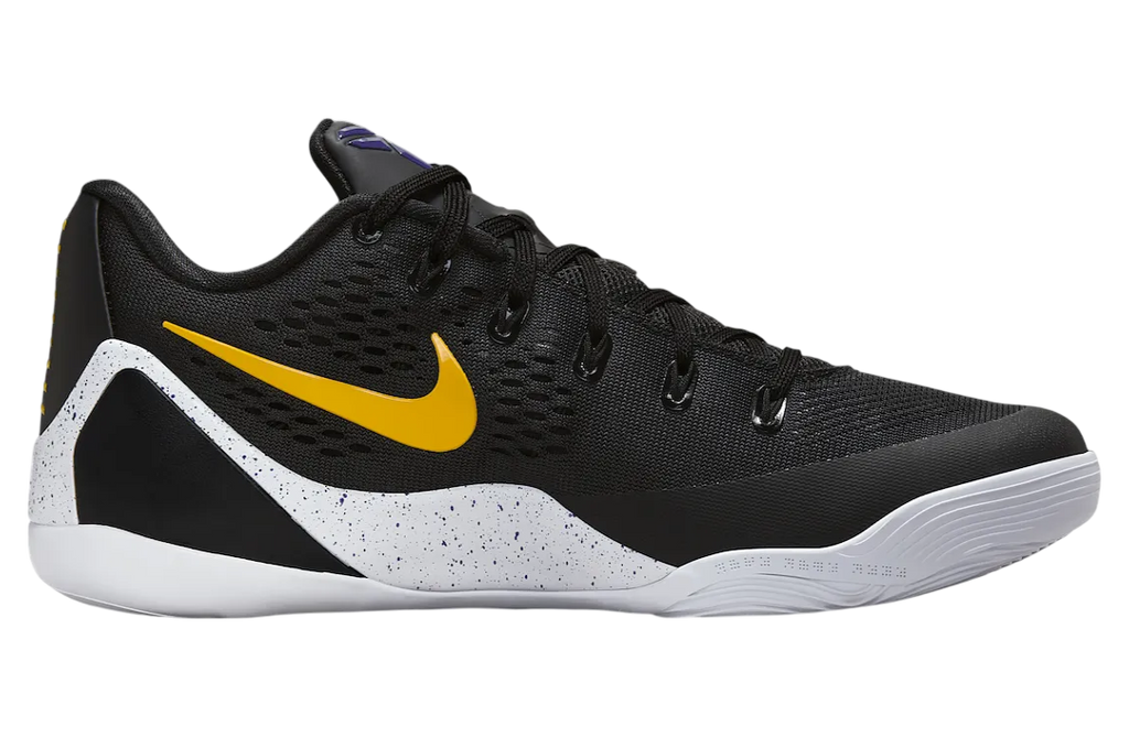 Nike Kobe 9 Elite Low Protro Black / University Gold - Image 3