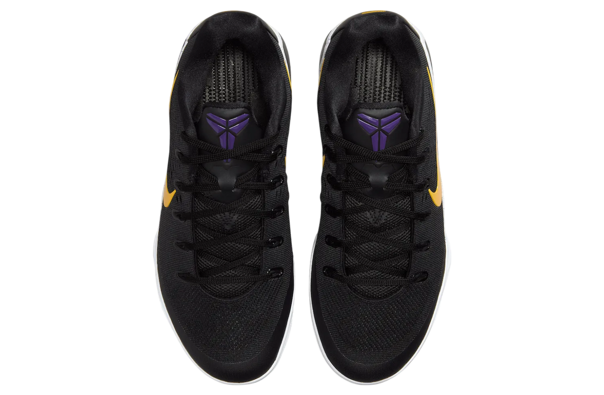 Nike Kobe 9 Elite Low Protro Black / University Gold - Image 4