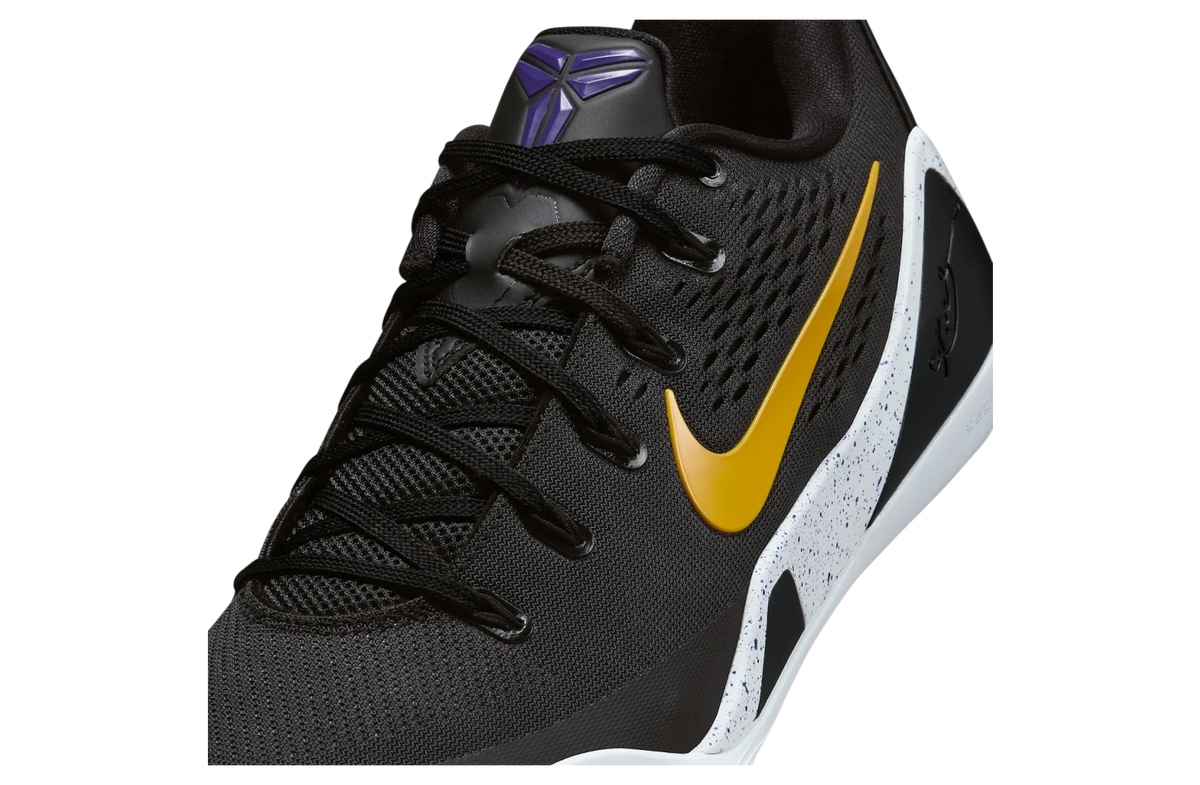 Nike Kobe 9 Elite Low Protro Black / University Gold - Image 7