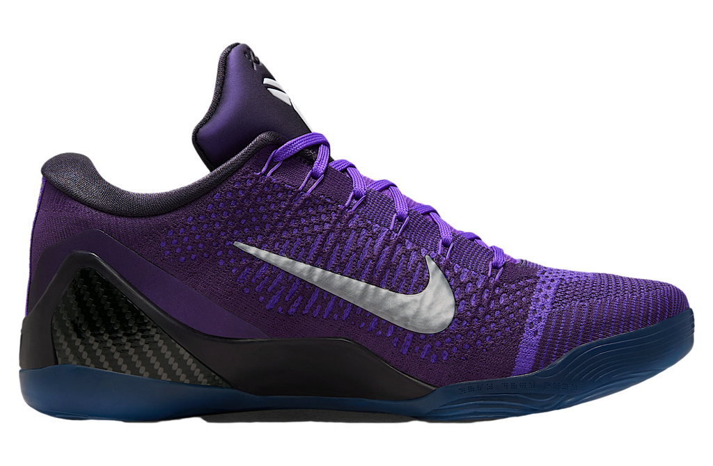 Nike Kobe 9 Elite Low Protro Moonwalker Hyper Grape / White - Image 3