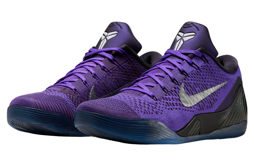 Nike Kobe 9 Elite Low Protro Moonwalker Hyper Grape / White - Image 5