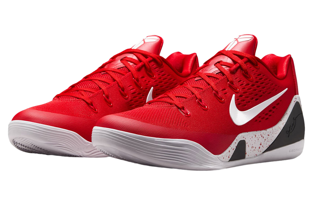 Nike Kobe 9 Elite Low Protro University Red / White - Image 2