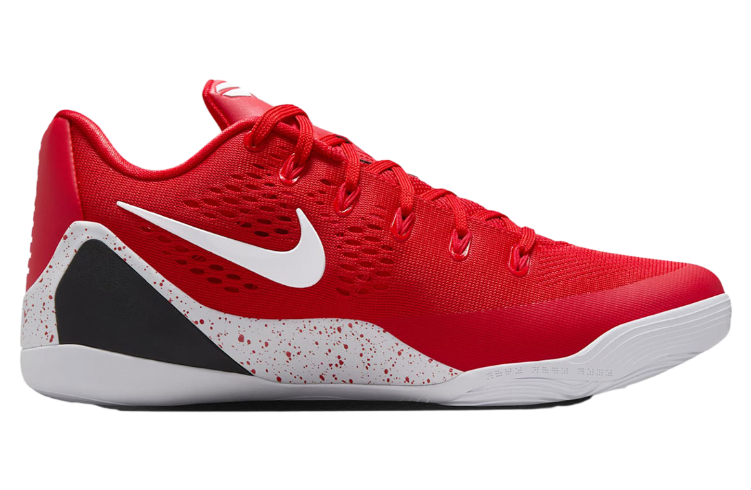 Nike Kobe 9 Elite Low Protro University Red / White - Image 3
