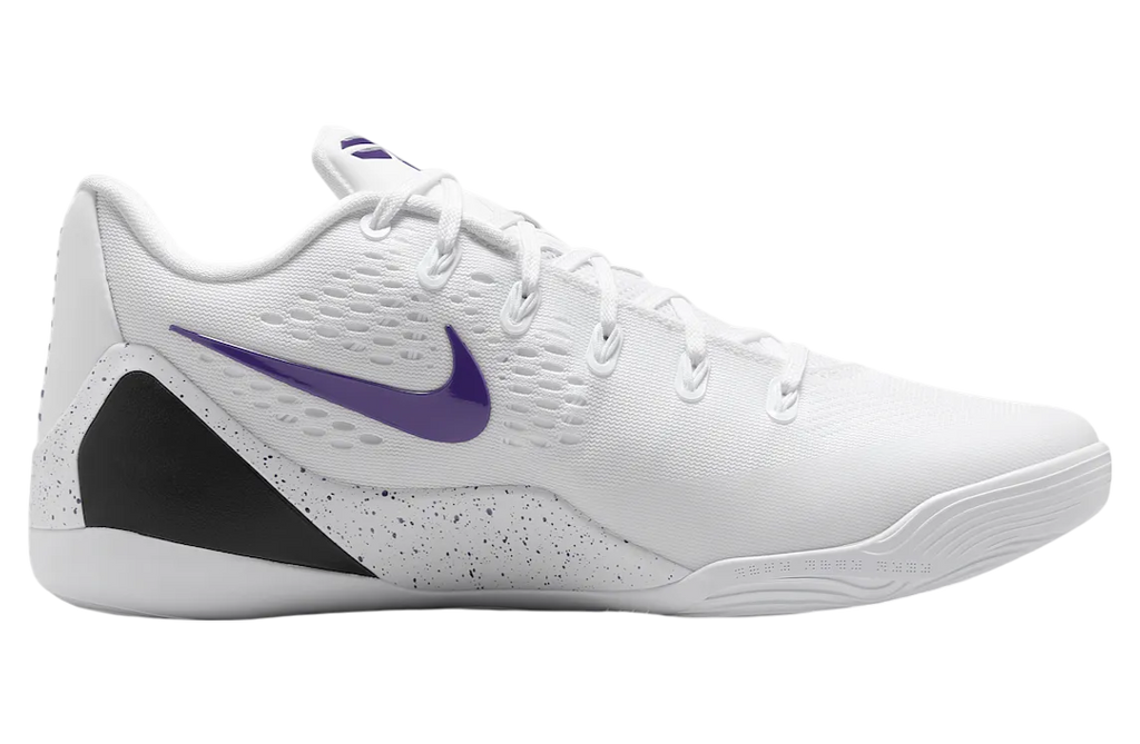 Nike Kobe 9 Elite Low Protro White / Court Purple - Image 3